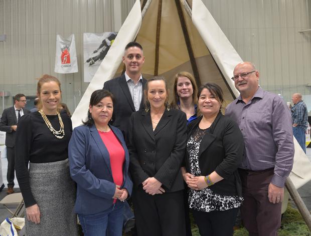 Ministers attend Coffee With Cabinet Event at Yellowknife Geoscience Forum 2019