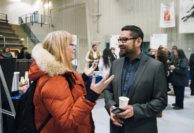 Alfred Moses at Coffee with Cabinet event