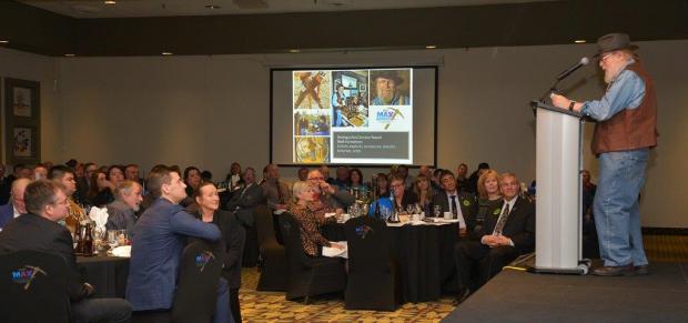 MAX Awards 2019 - Walt Humphries Delivers Speech to Crowd