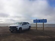 Chevrolet Media Launch Underway at Inuvik - Tuktoyaktuk Highway
