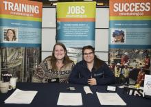 Mine Training Society Booth at the 2018 Yellowknife Geoscience Forum 