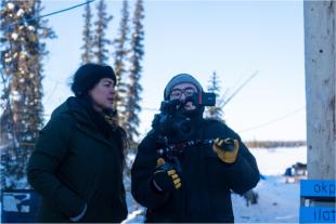 Tiffany Ayalik and Ben McGregor. Photo: Kelly Kamo McHugh