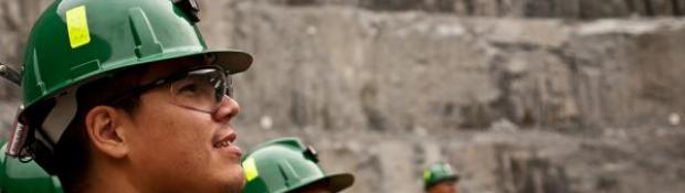 Mine Workers on Jobsite