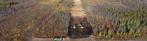 Tlicho All-Season Road Aerial Photo 