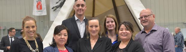 Ministers attend Coffee With Cabinet Event at Yellowknife Geoscience Forum 2019